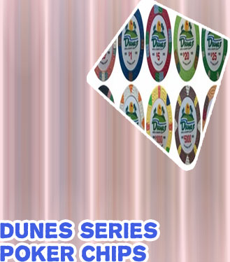 Dunes commemorative poker chips