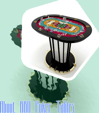 Expensive poker table