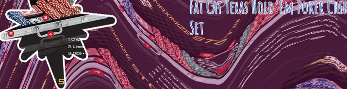 Fat cat poker set