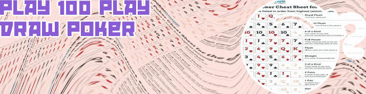 Free 100 hand poker games