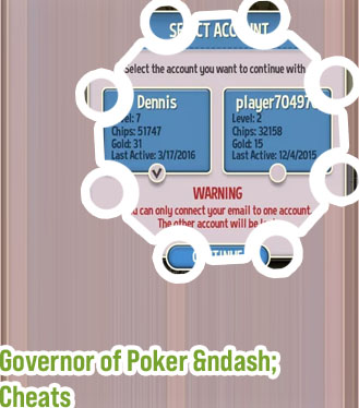 Governor of poker codes