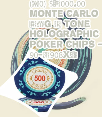 Holographic poker chips