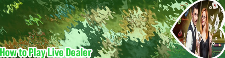Live dealer poker online