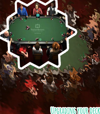 Poker room set up
