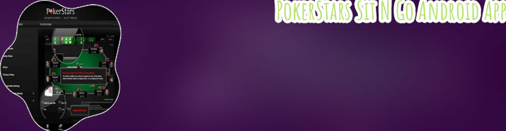 Pokerstars android app
