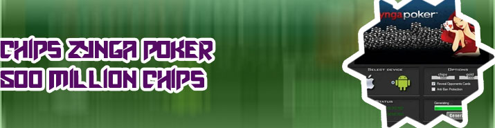 Zynga poker free 500m chips